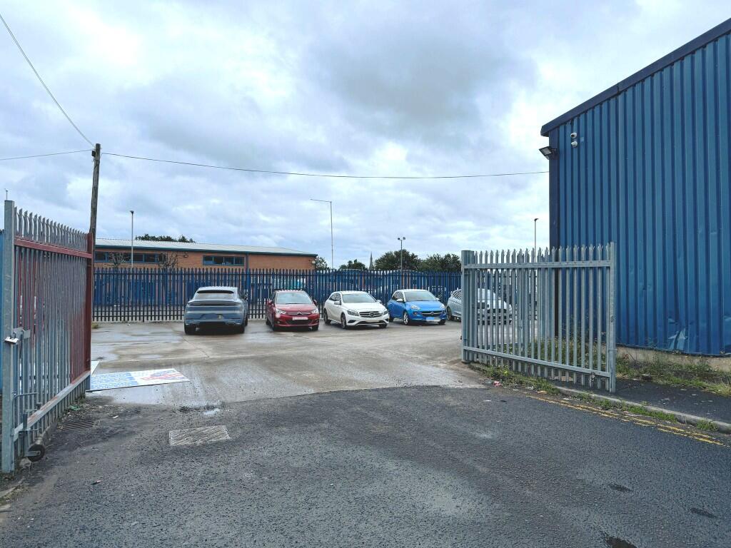 LET AGREED - Yard/Car Sales Forecourt To Let - Fern Street, Bury, Greater Manchester, BL9 - £2,495 PCM